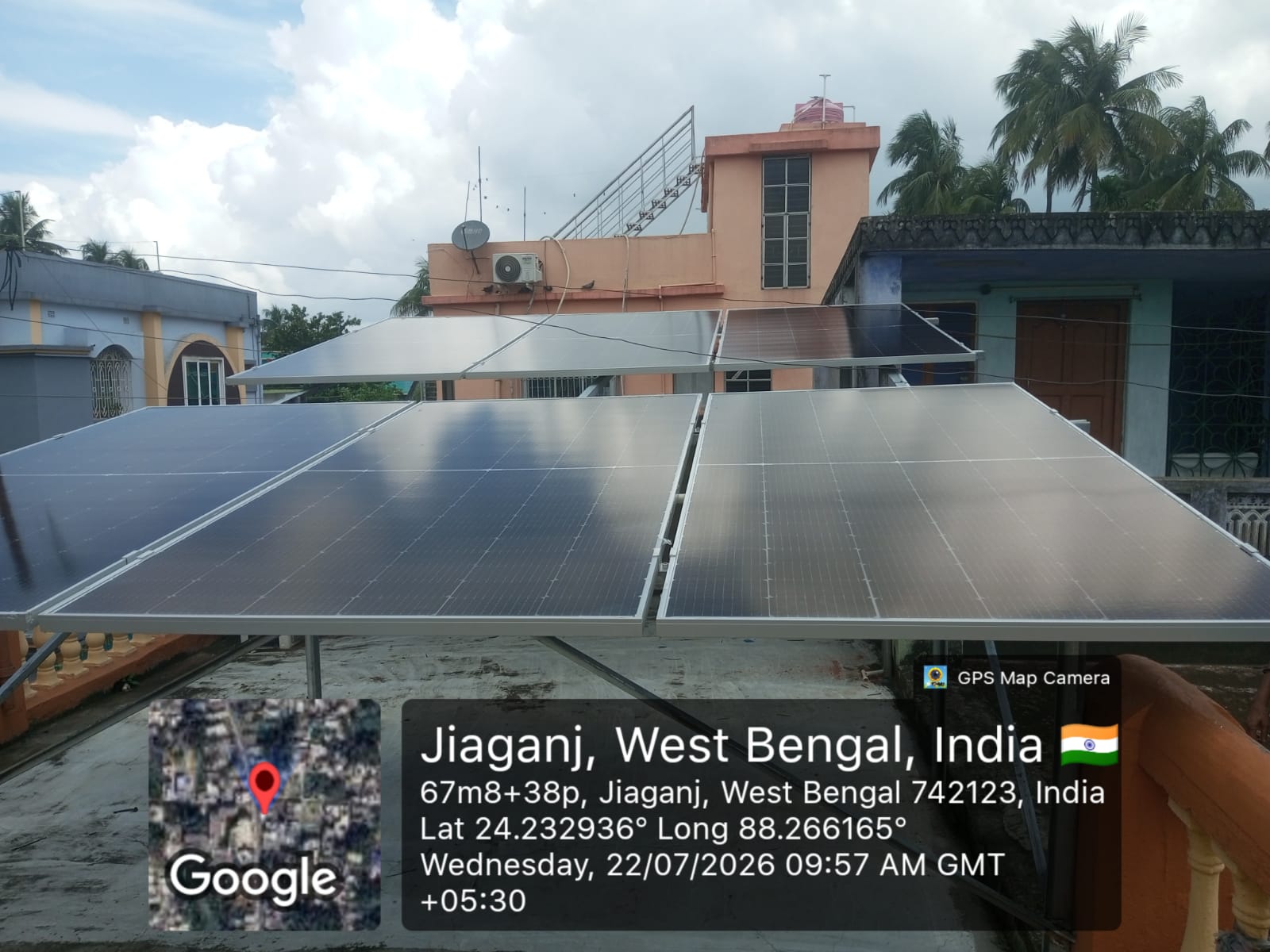 Rooftop Solar Plant - Jiaganj